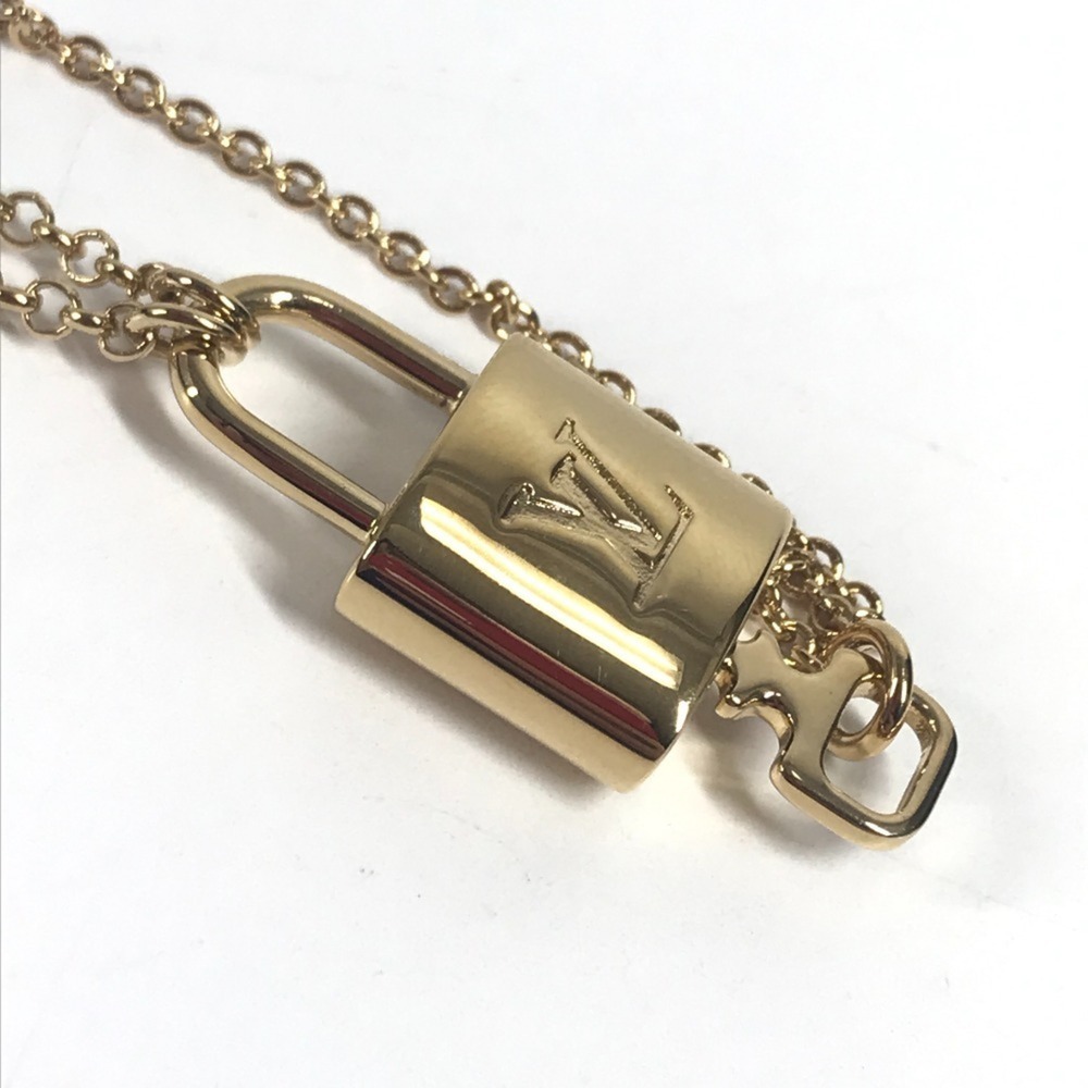 LOUIS VUITTON Gold Necklace - Picture 12 of 14